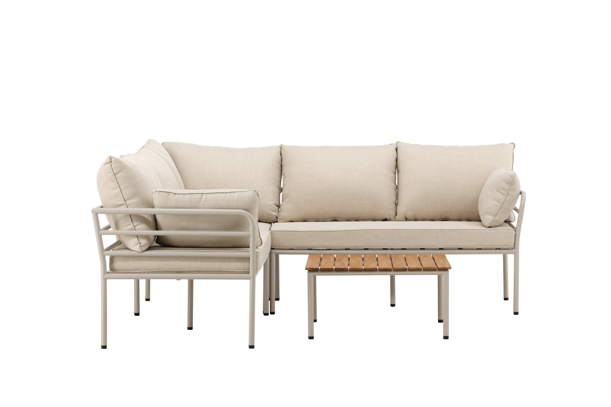 Venture Design Penh Lounge Set Beige Beige