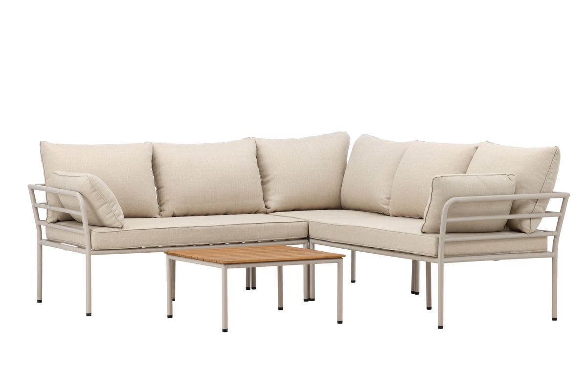 Venture Design Penh Lounge Set Beige Beige