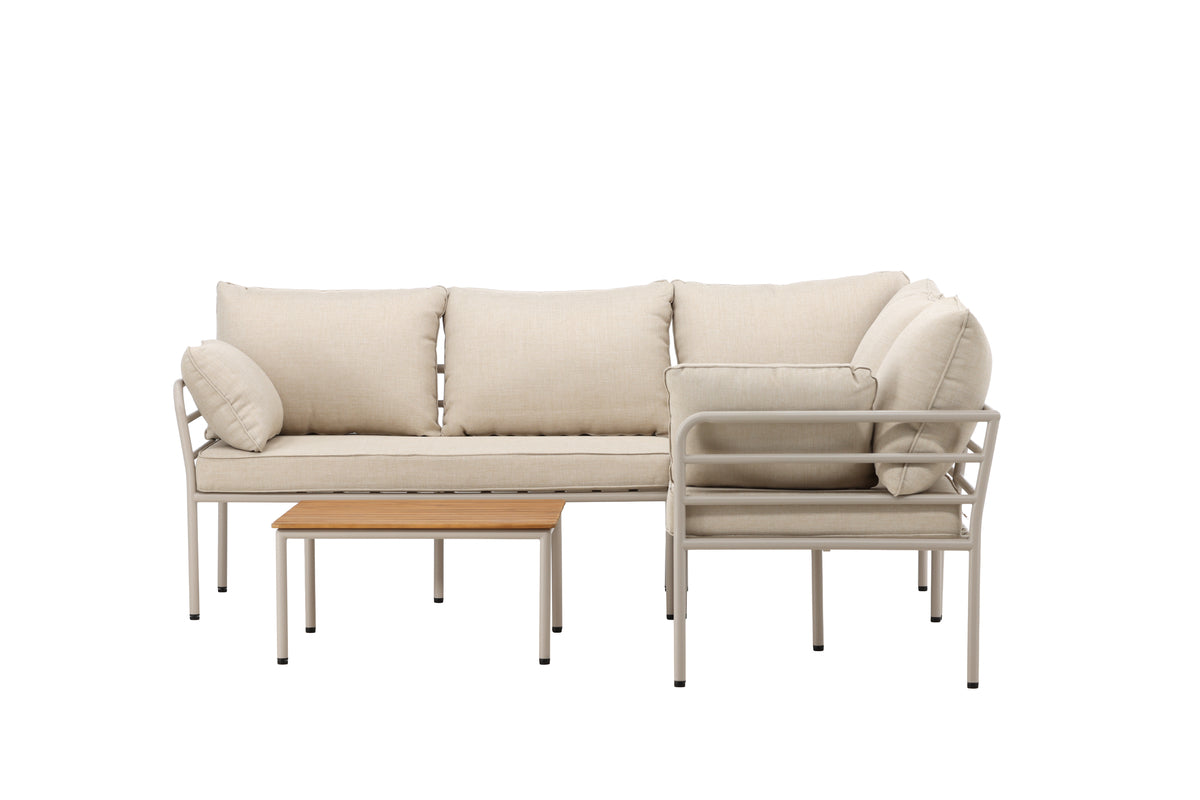 Venture Design Penh Lounge Set Beige Beige