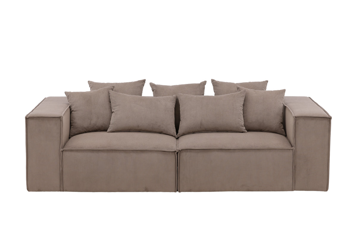 Venture Design Gillholmen 3-sits soffor Brun