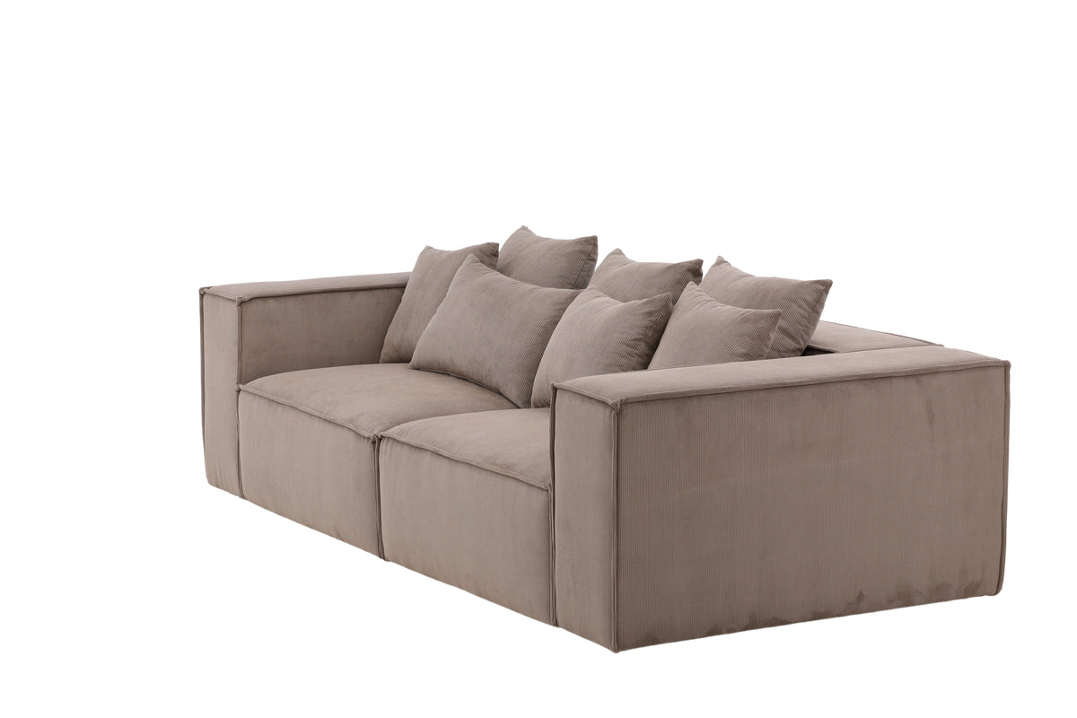 Venture Design Gillholmen 3-sits soffor Brun