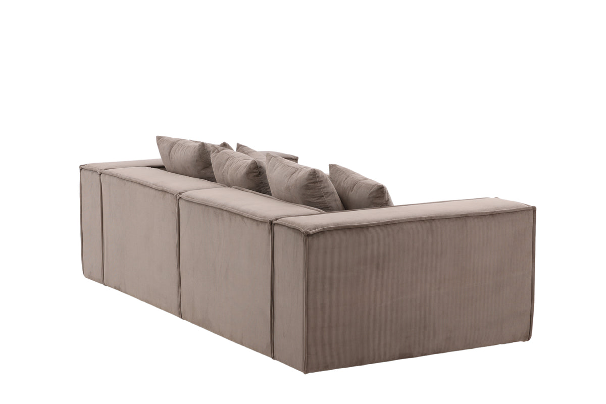 Venture Design Gillholmen 3-sits soffor Brun