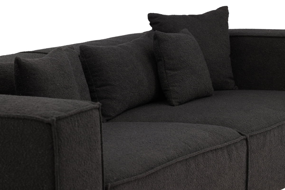 Venture Design Gillholmen 3-sits soffor Svart