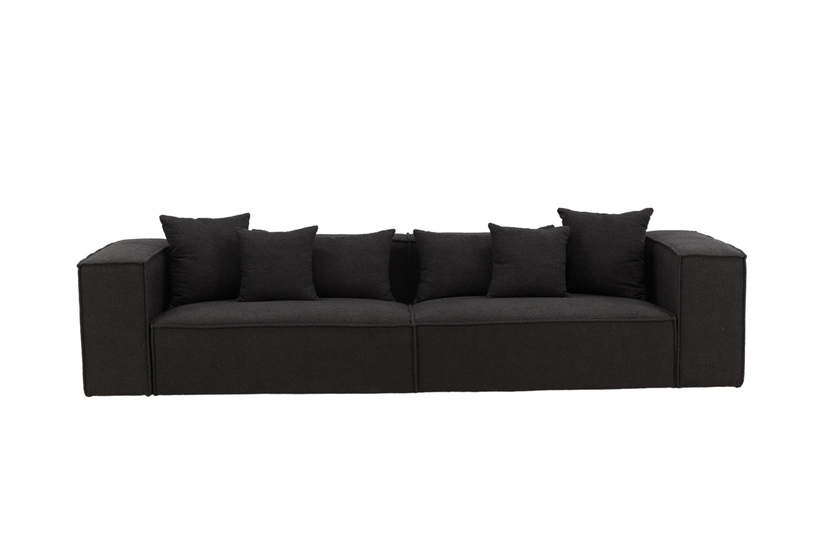 Venture Design Gillholmen 3-sits soffor Svart