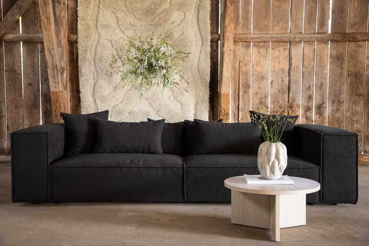 Venture Design Gillholmen 3-sits soffor Svart