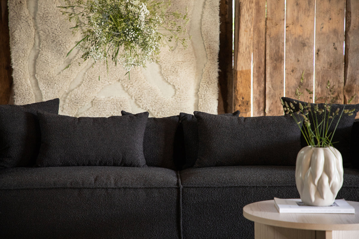 Venture Design Gillholmen 3-sits soffor Svart