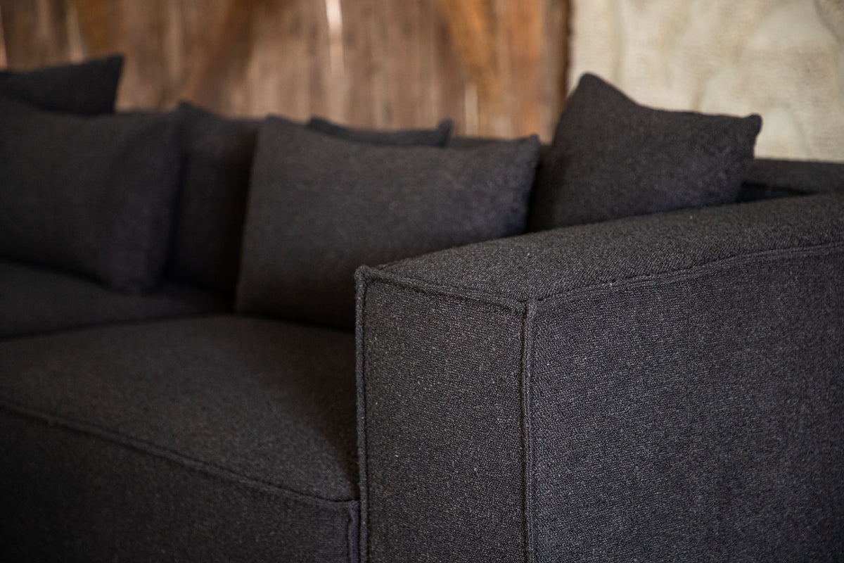 Venture Design Gillholmen 3-sits soffor Svart