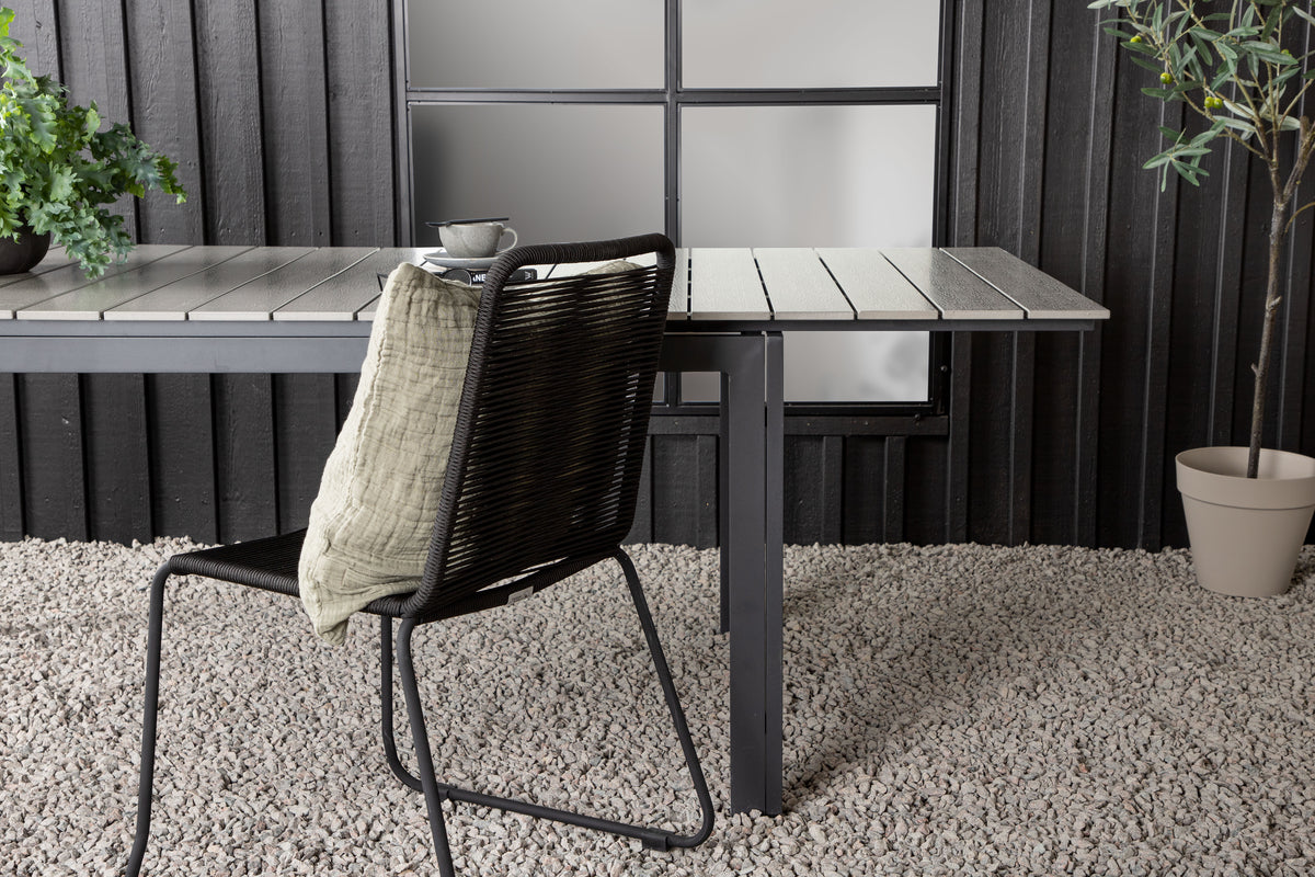 Venture Design Levels Rektangulära Matbord 160 x 100 Svart