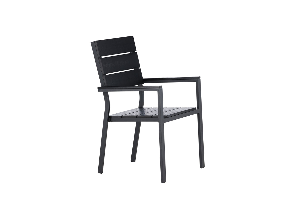 Venture Design Levels Matstolar 2-pack Svart