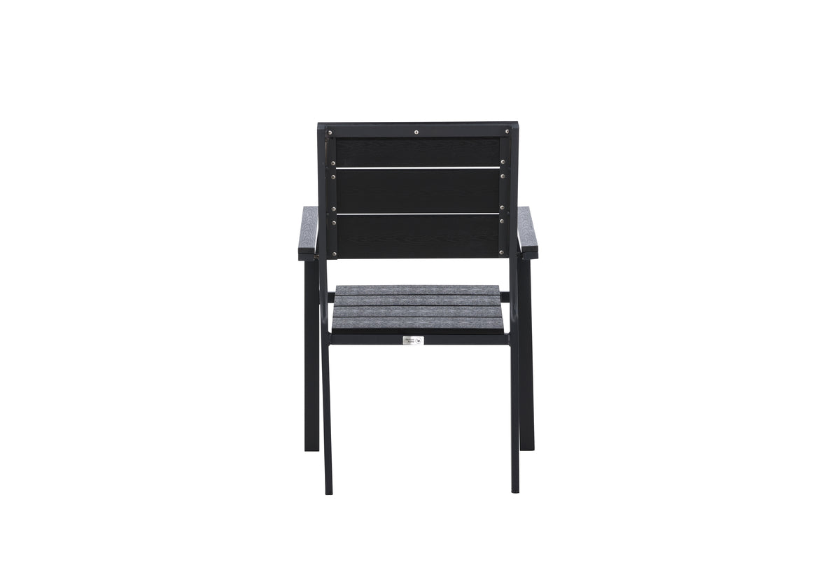Venture Design Levels Matstolar 2-pack Svart