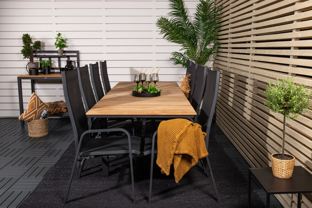 Venture Design Copacabana Reclinerstolar 2-pack Svart