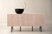 Venture Design Björkön Skåp 42 x 75 x 150 Vitputsad