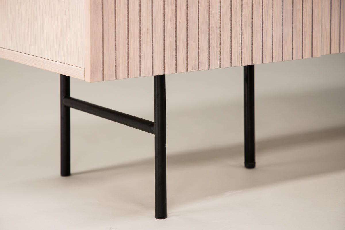 Venture Design Björkön Skåp 42 x 75 x 150 Vitputsad