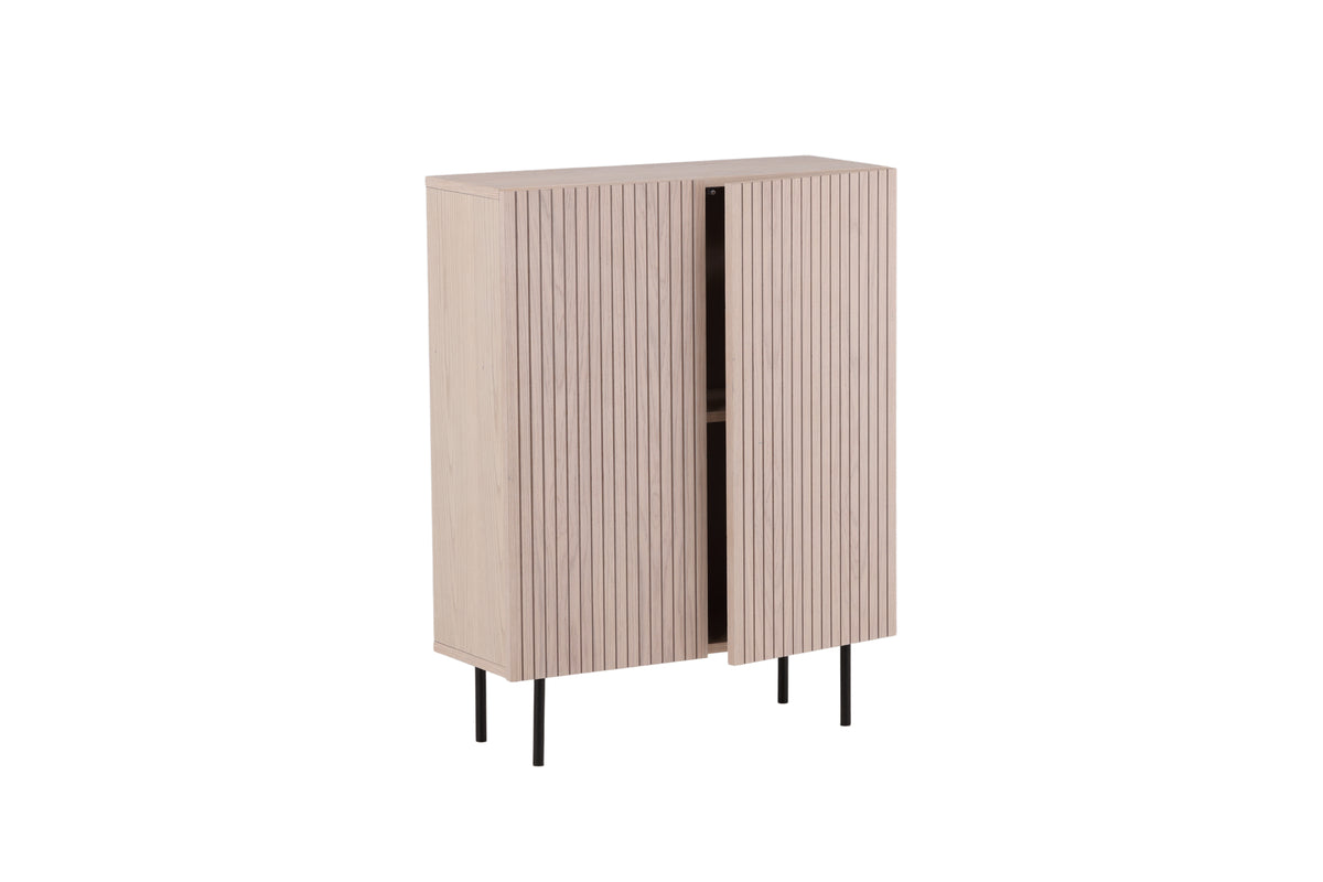 Venture Design Björkön Skåp 30 x 103 x 80 Vitputsad