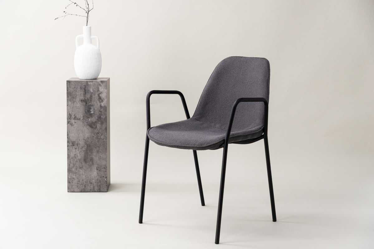 Venture Design Klädesholmen Matstolar 2-pack Mörkgrå