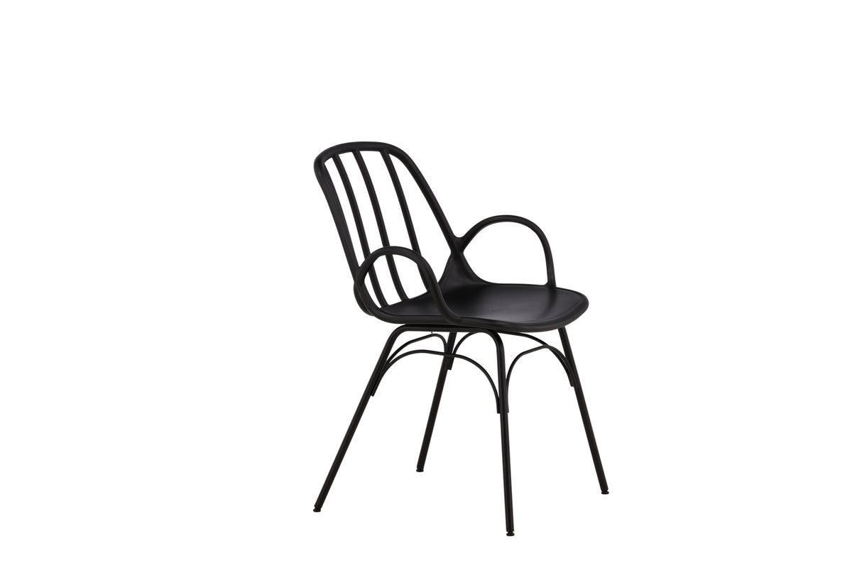 Venture Design Dyrön Matstolar 2-pack Svart