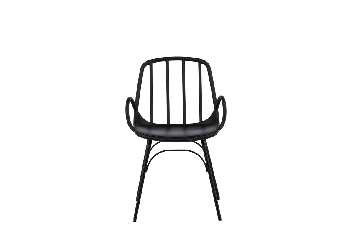 Venture Design Dyrön Matstolar 2-pack Svart