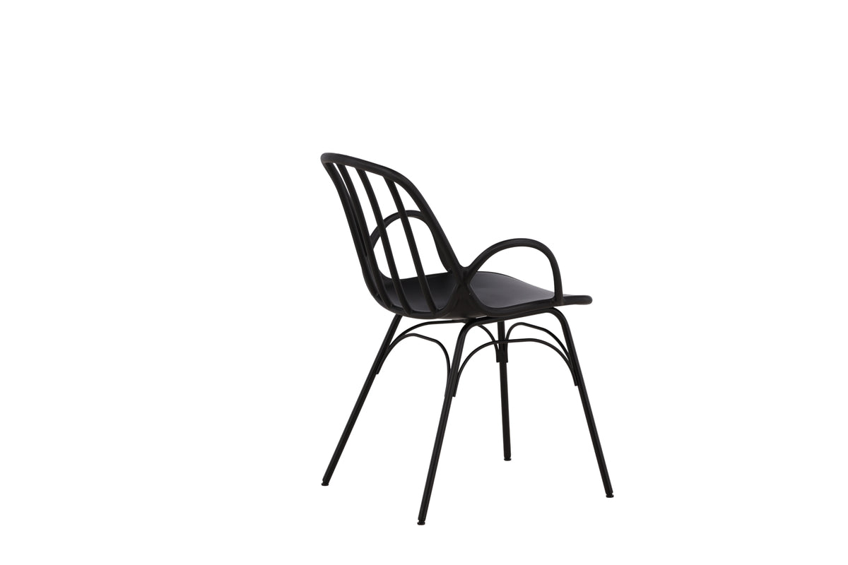 Venture Design Dyrön Matstolar 2-pack Svart