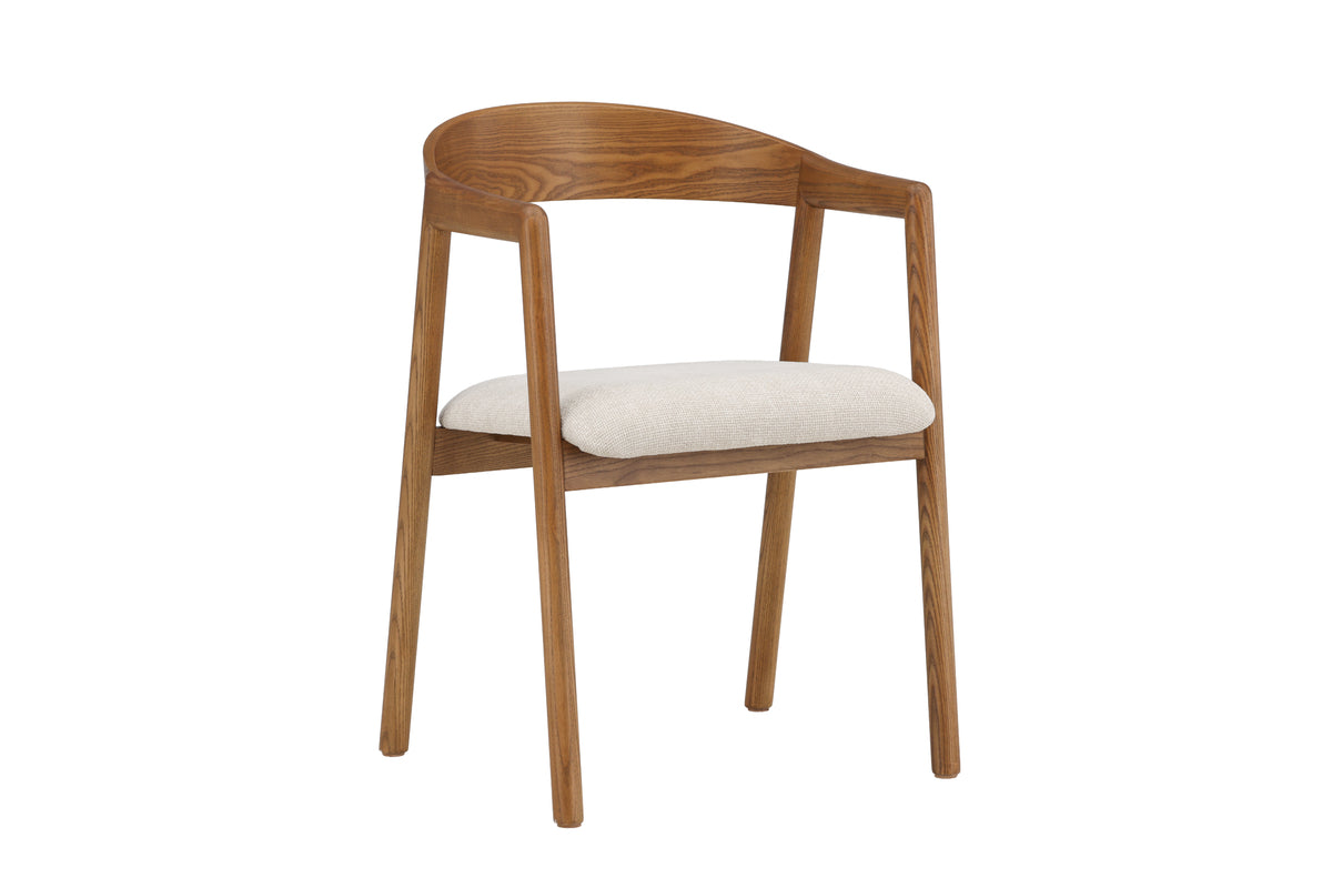 Venture Design Långön Matstolar 2-pack Mörkbrun