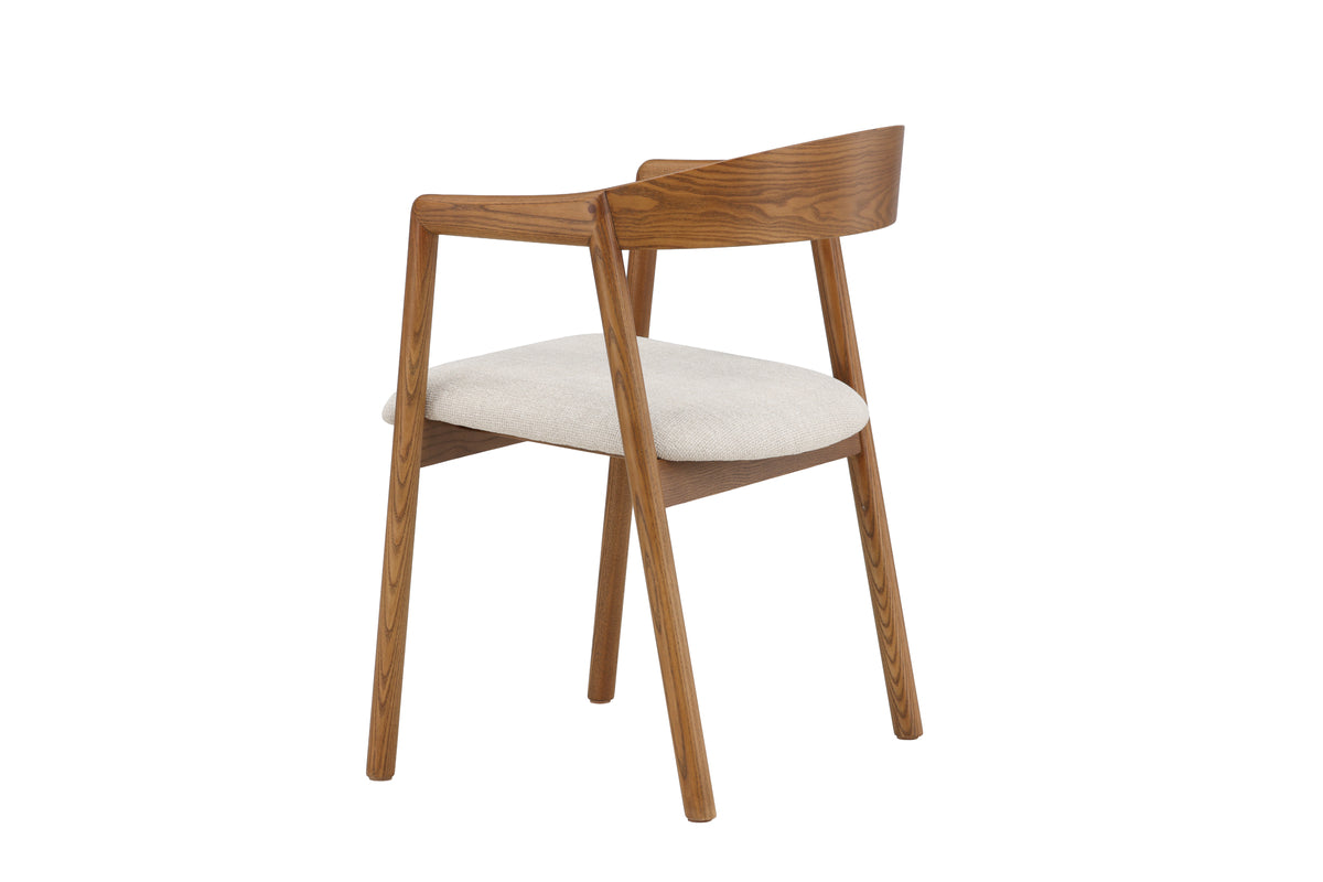 Venture Design Långön Matstolar 2-pack Mörkbrun
