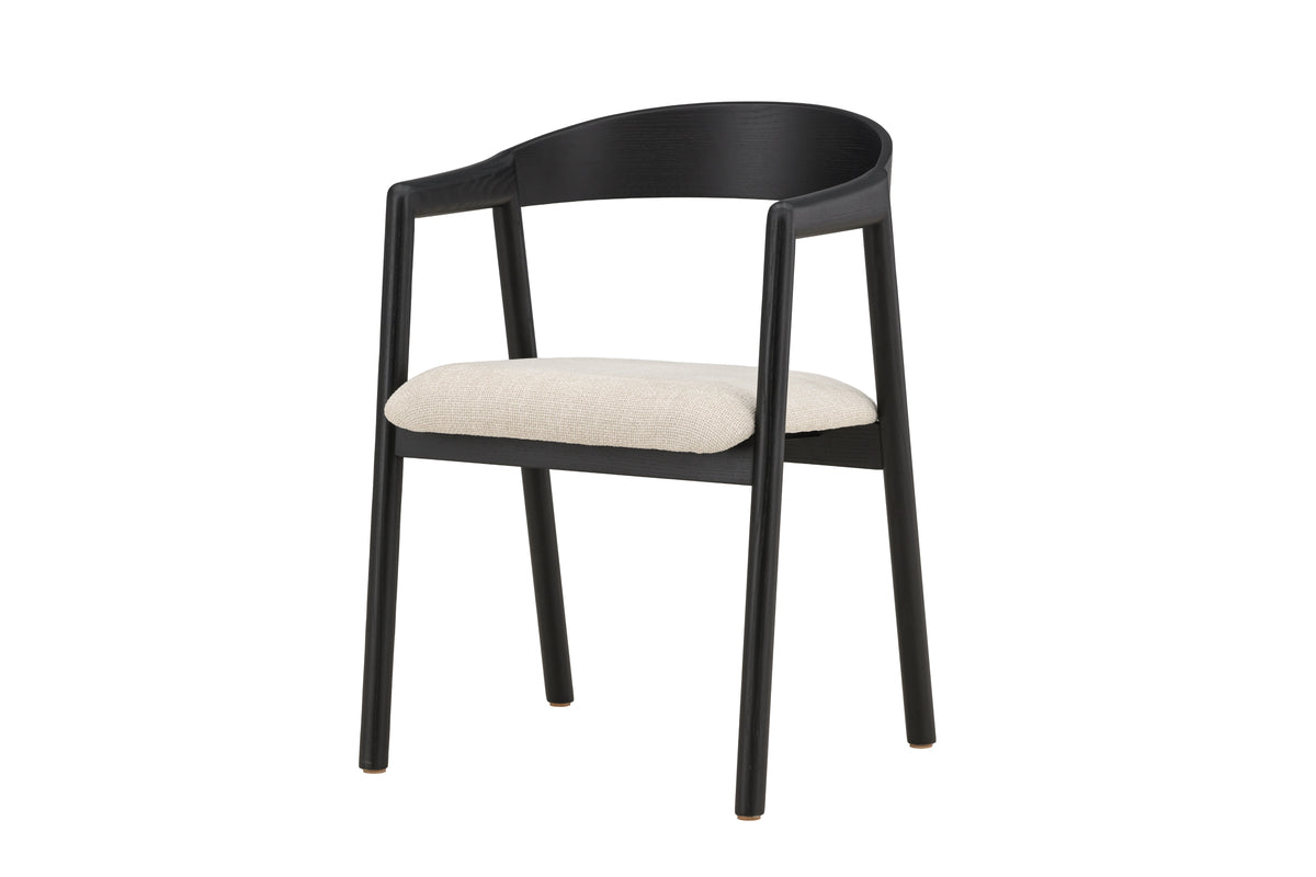 Venture Design Långön Matstolar 2-pack Svart