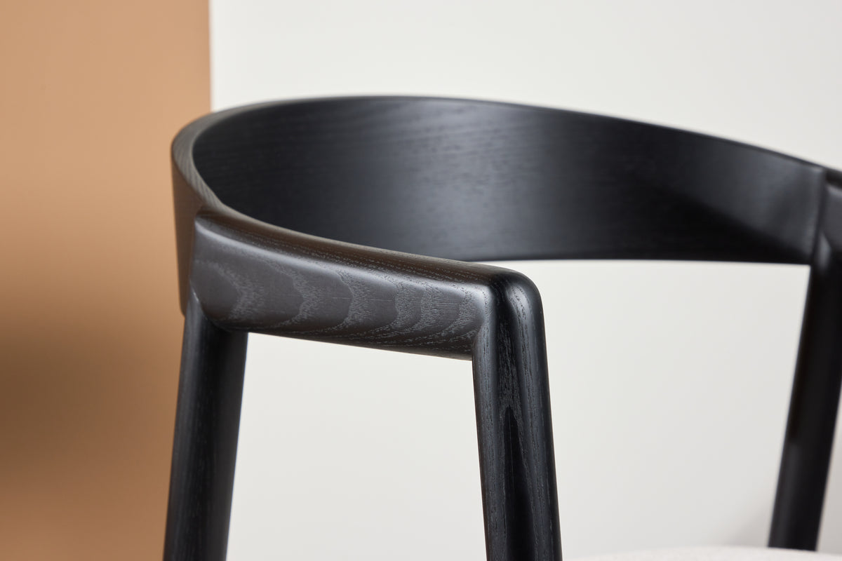 Venture Design Långön Matstolar 2-pack Svart