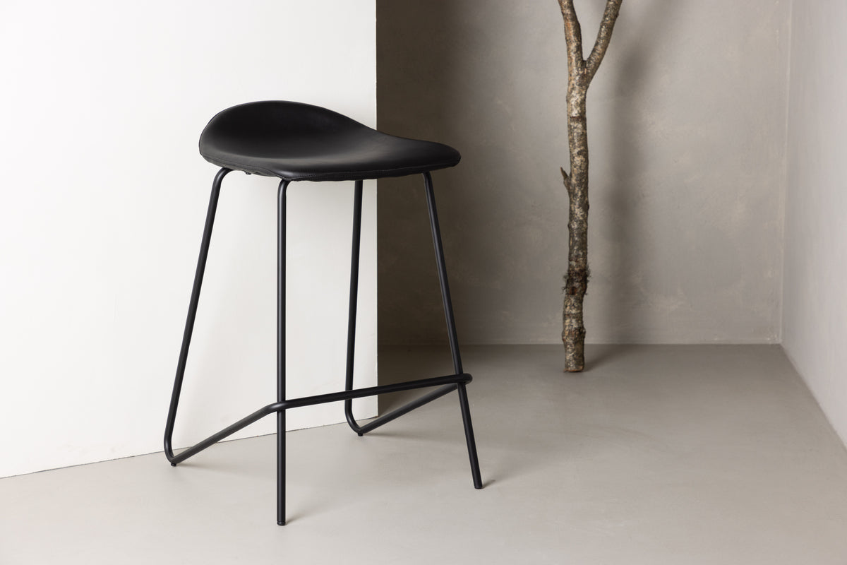 Venture Design Grebbestad Barstolar 2-pack Svart