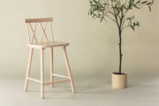 Venture Design Mollöström Barstolar 2-pack Vitputsad