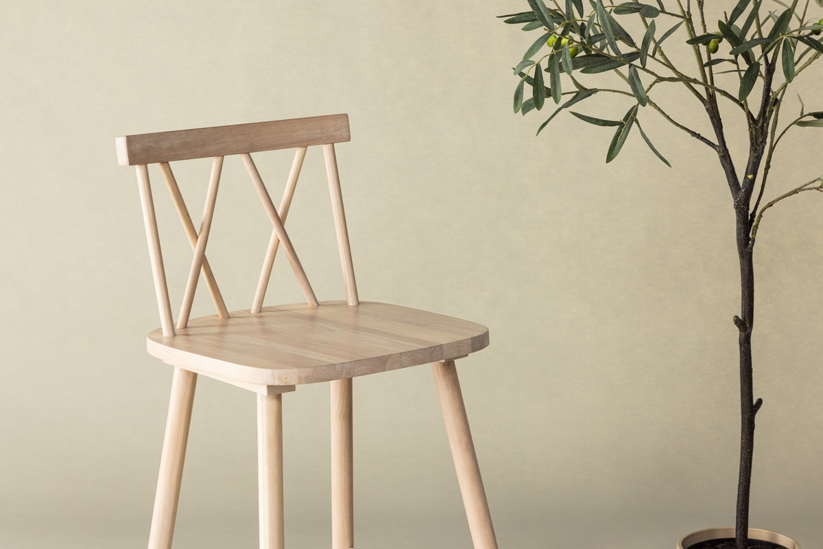 Venture Design Mollöström Barstolar 2-pack Vitputsad