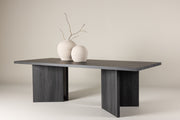 Venture Design Bassholmen Rektangulära Matbord 240 x 100 Svart