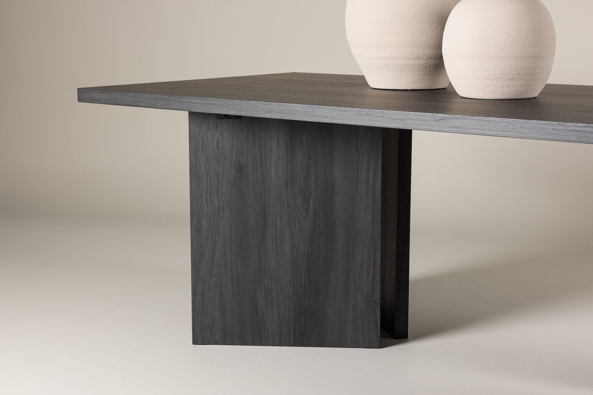 Venture Design Bassholmen Rektangulära Matbord 240 x 100 Svart