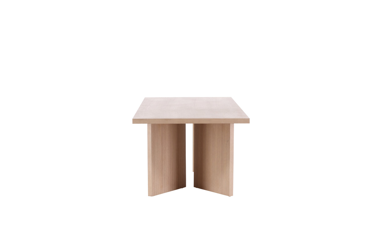 Venture Design Bassholmen Rektangulära Matbord 240 x 100 Vitputsad