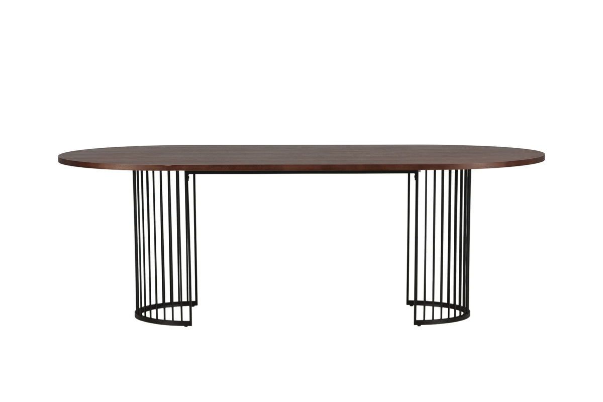 Venture Design Hamneskär Ovala Matbord 220 x 110 Valnöt