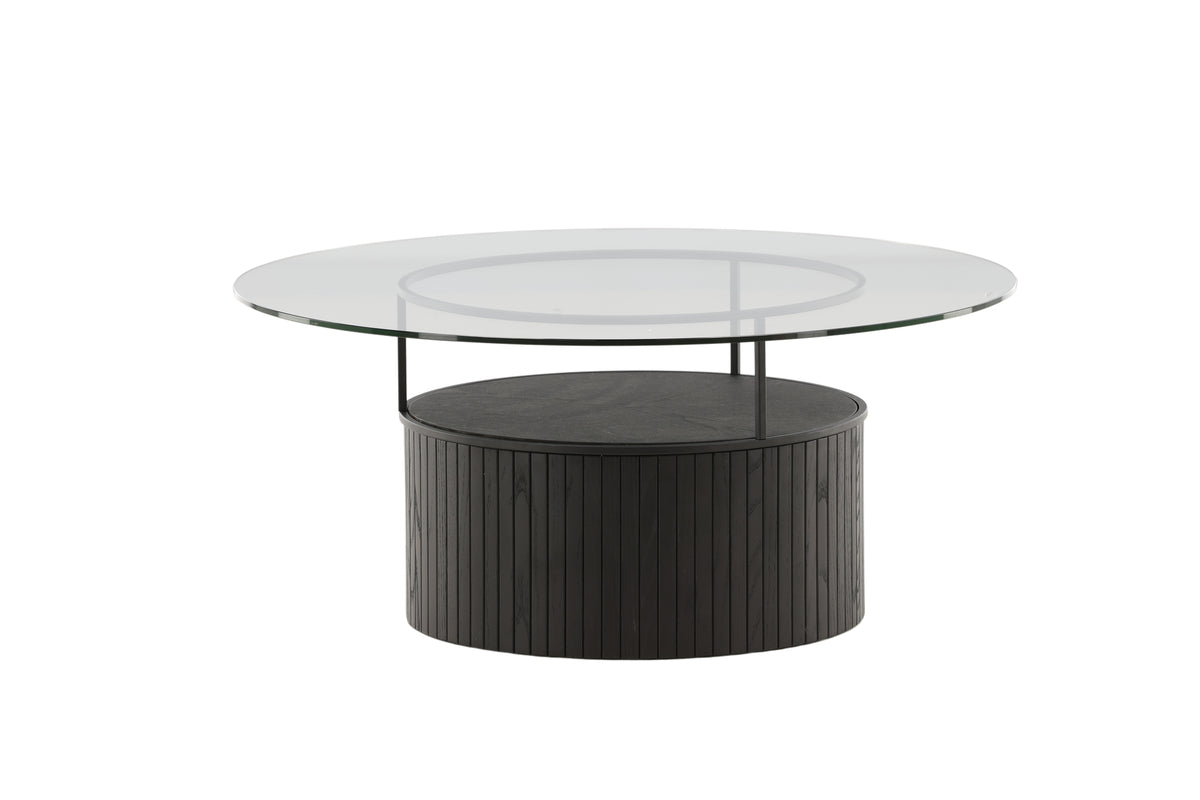 Venture Design Bovall Soffbord ⌀90 Svart