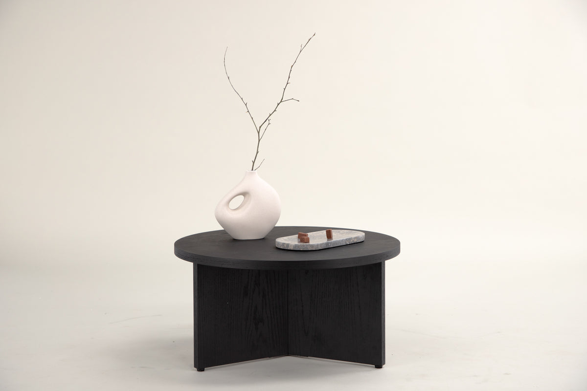 Venture Design Saltö Soffbord ⌀85 Svart