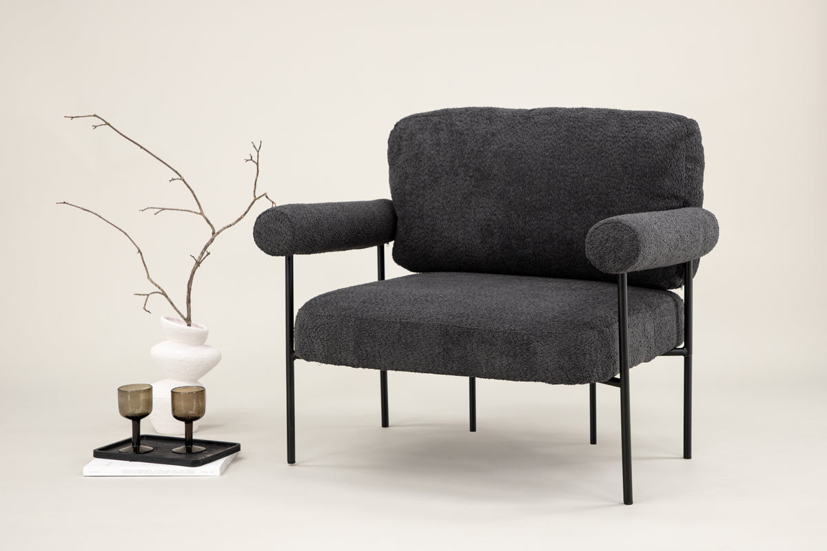 Venture Design Tillberga x Josefin Lustig Fåtöljer Mörkgrå