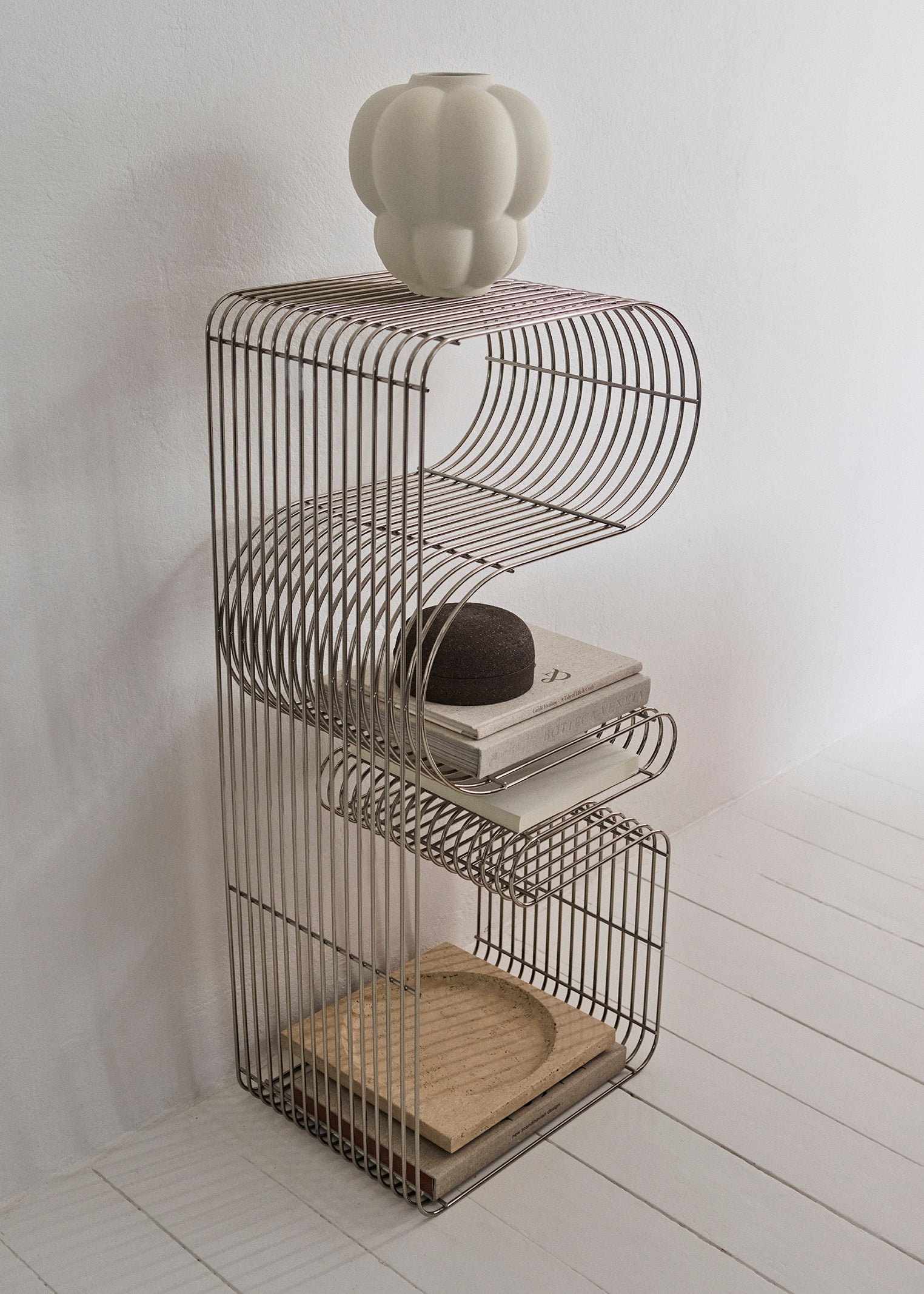 AYTM CURBA Bänk, Silver