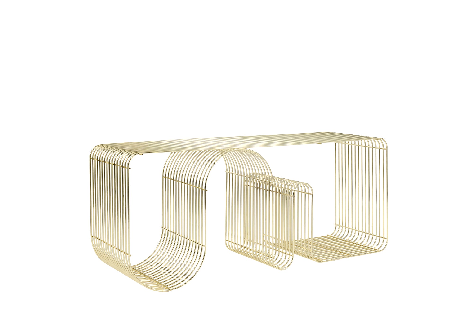 AYTM CURBA Bänk, Guld