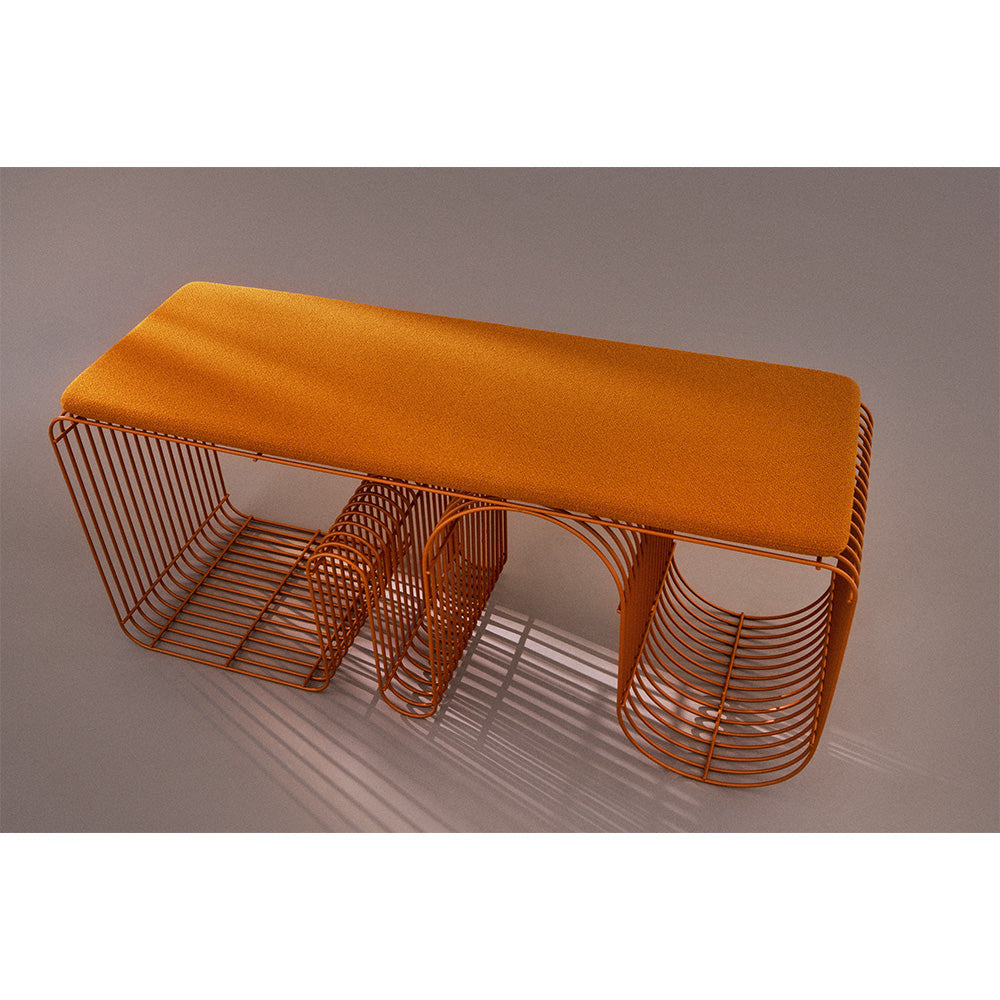 AYTM CURBA Bänk, Orange