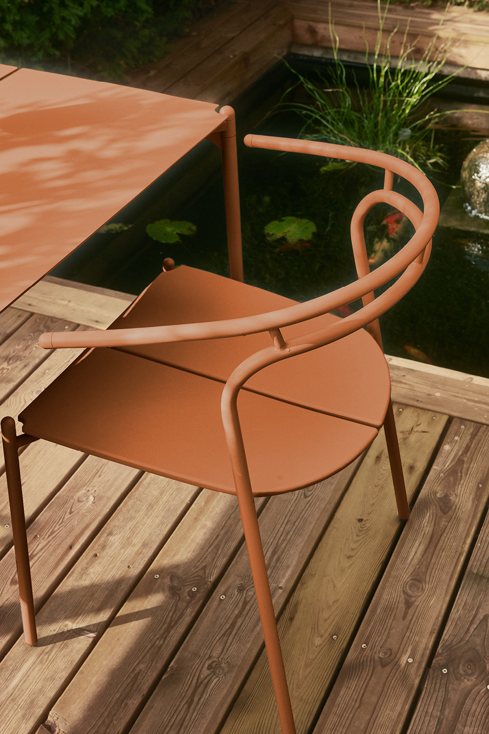AYTM NOVO Stol, Orange Brun