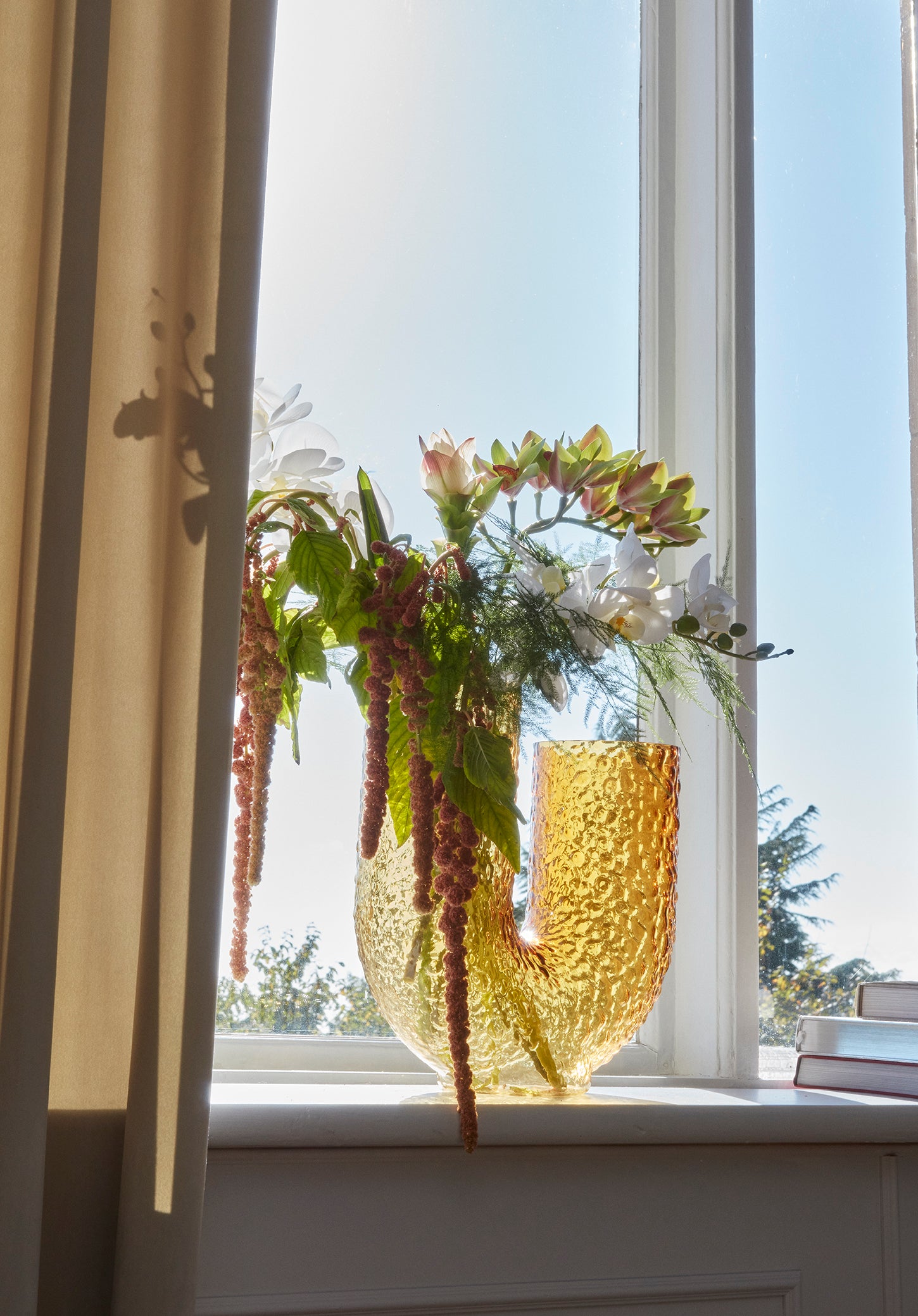 AYTM ARURA Hög Glas Vas, Orange