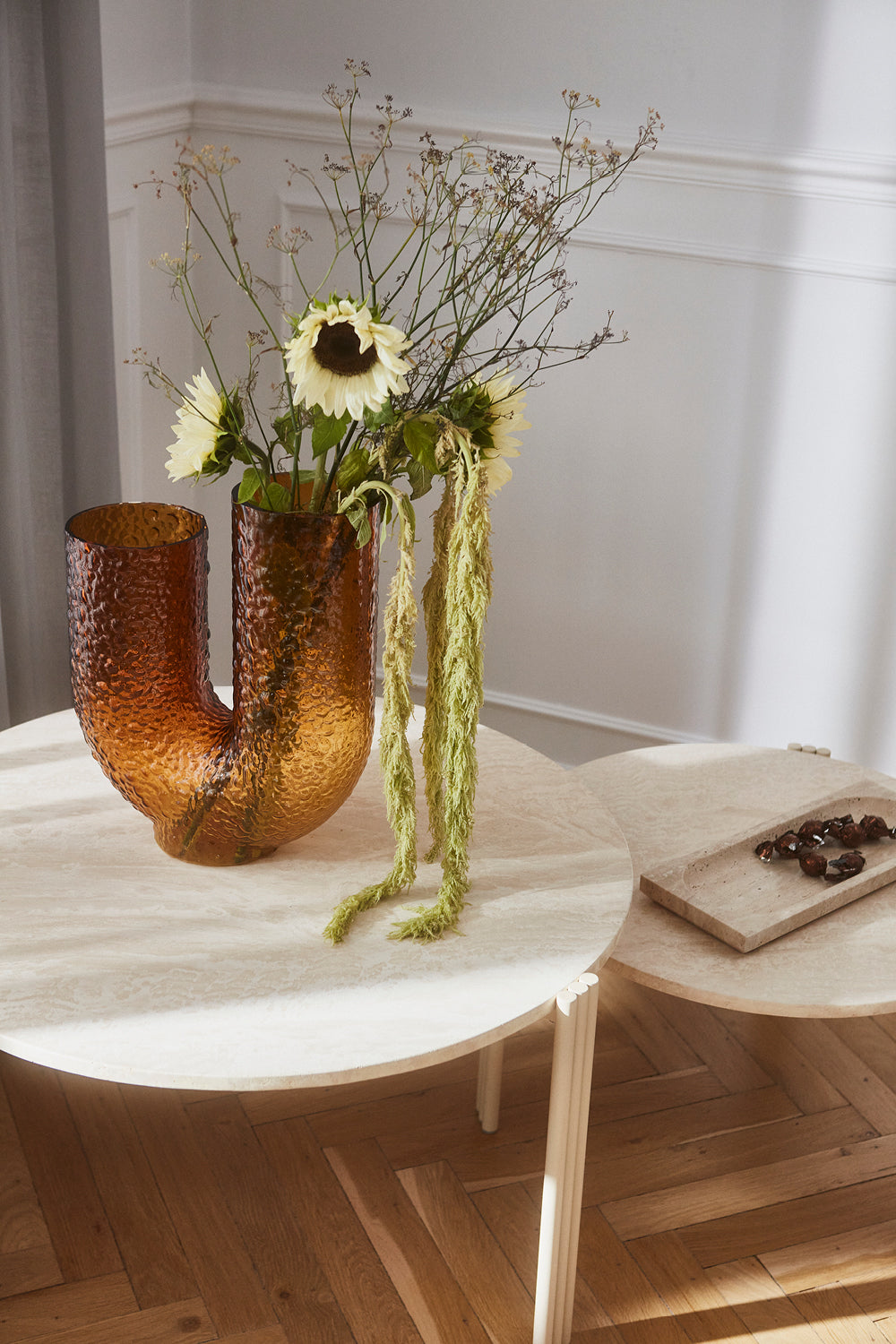 AYTM ARURA Hög Glas Vas, Orange