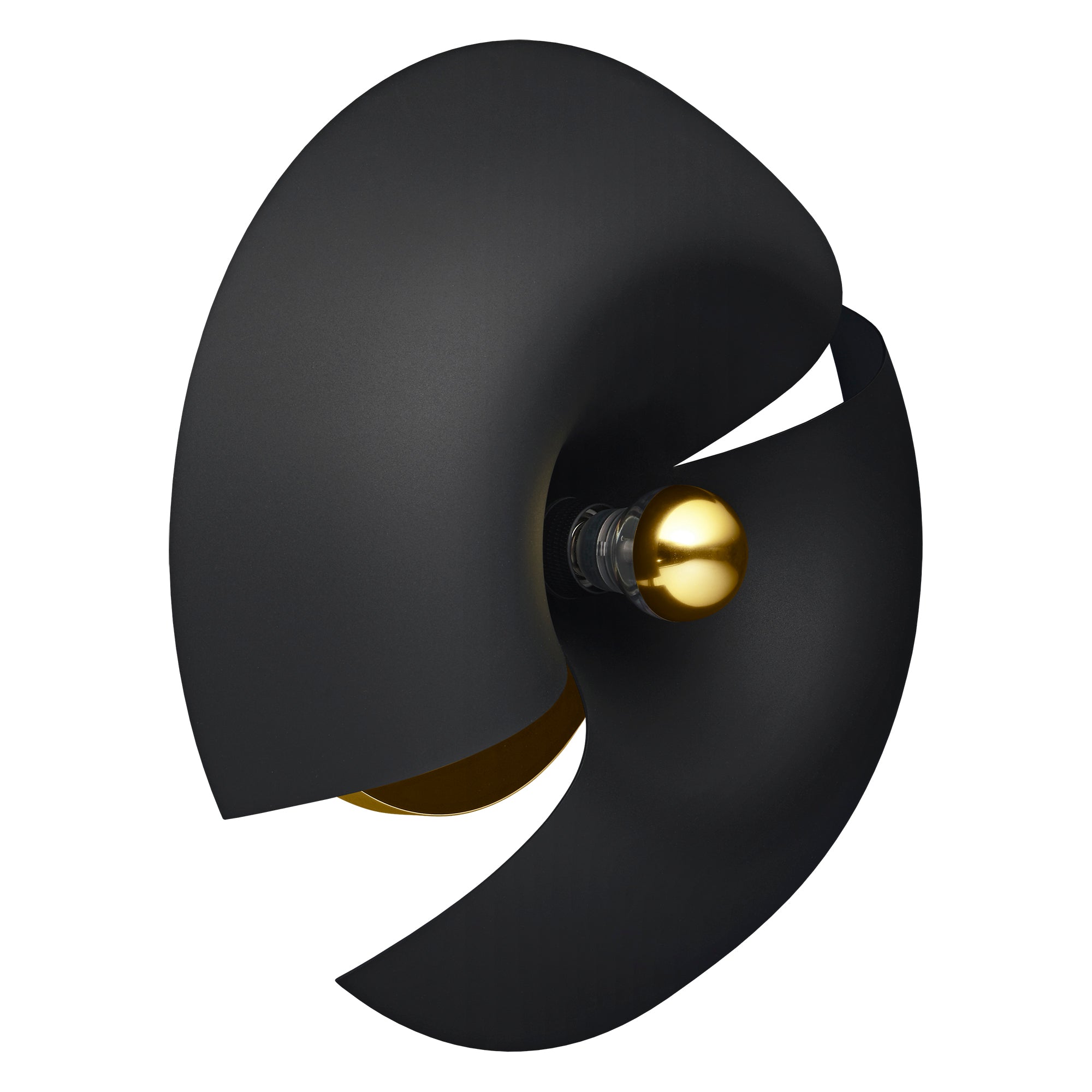 AYTM CYCNYS Vägg Lampa, Svart