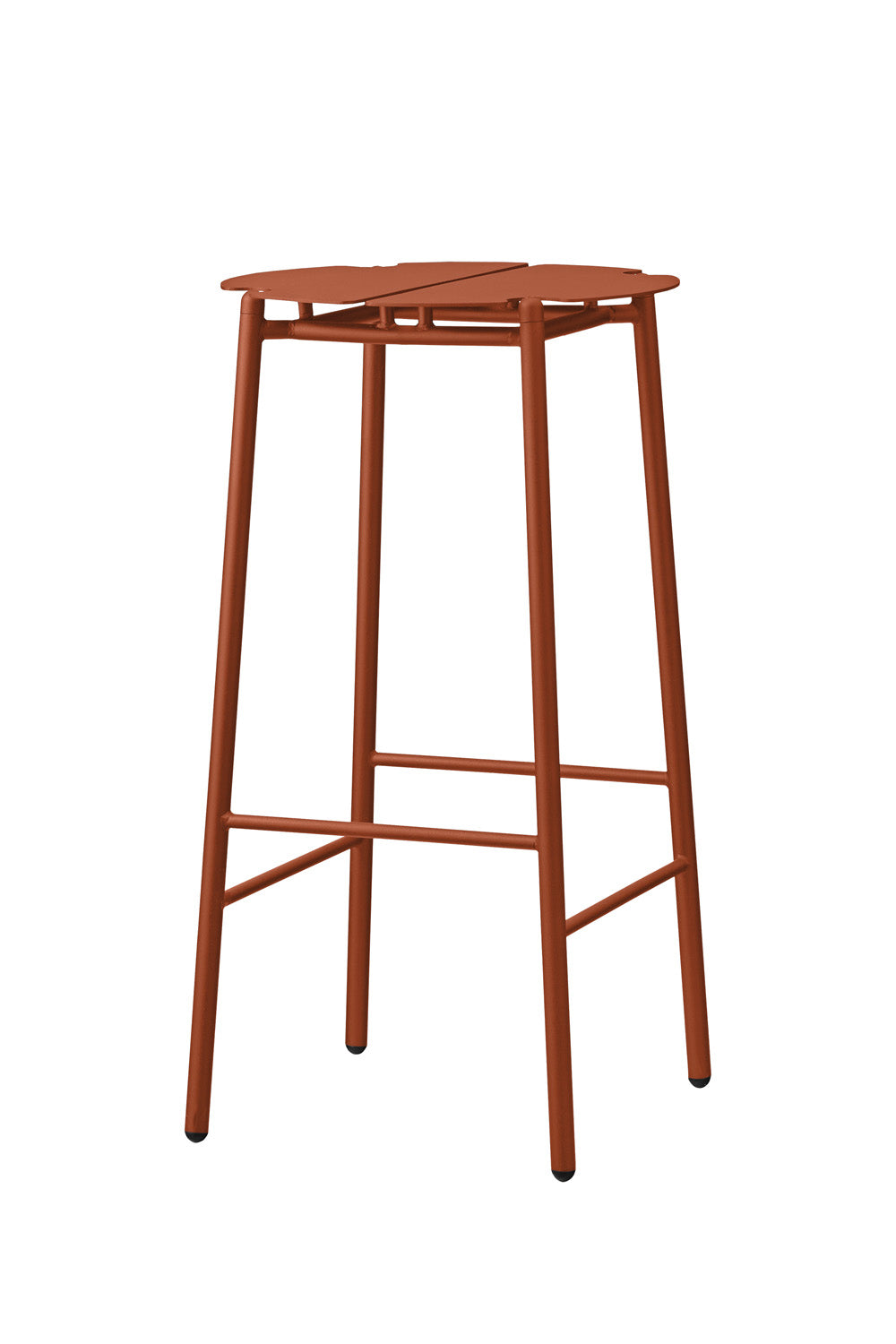 AYTM NOVO Bar Stol, Orange Brun