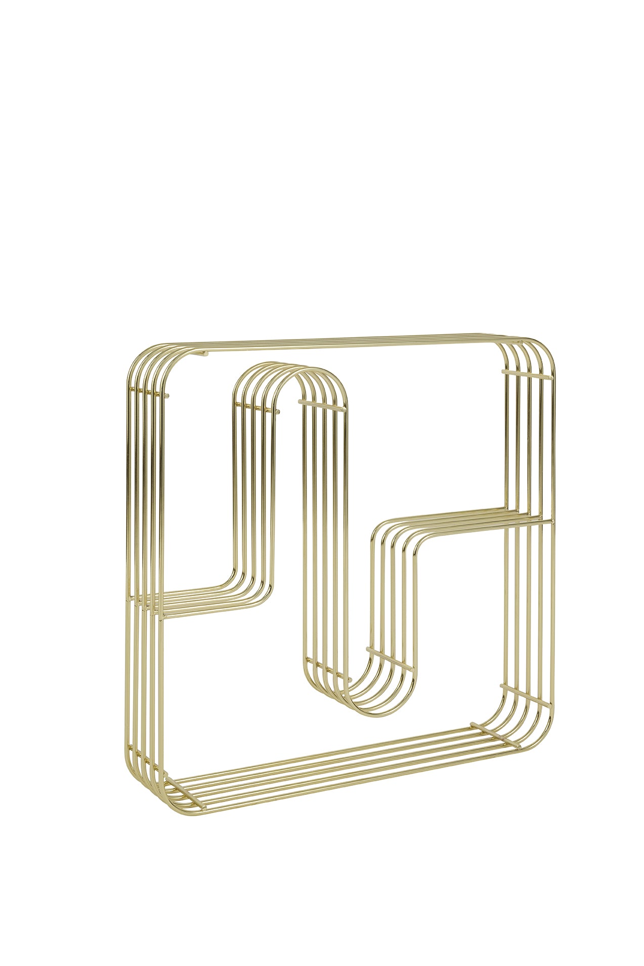 AYTM CURVA Square Hylla, Guld