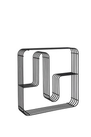 AYTM CURVA Square Hylla, Svart