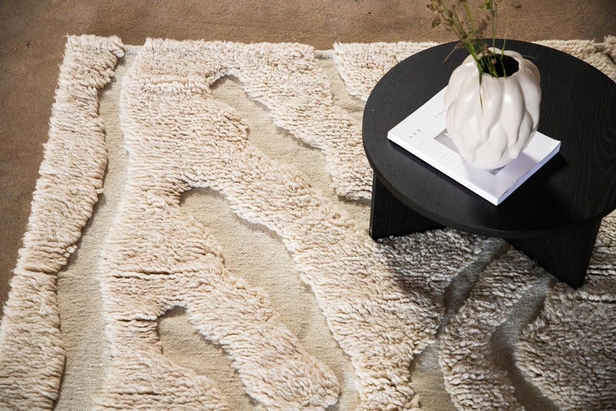 Venture Design Trondheim x Josefin Lustig Rektangulära Mattor 240 x 170 Beige