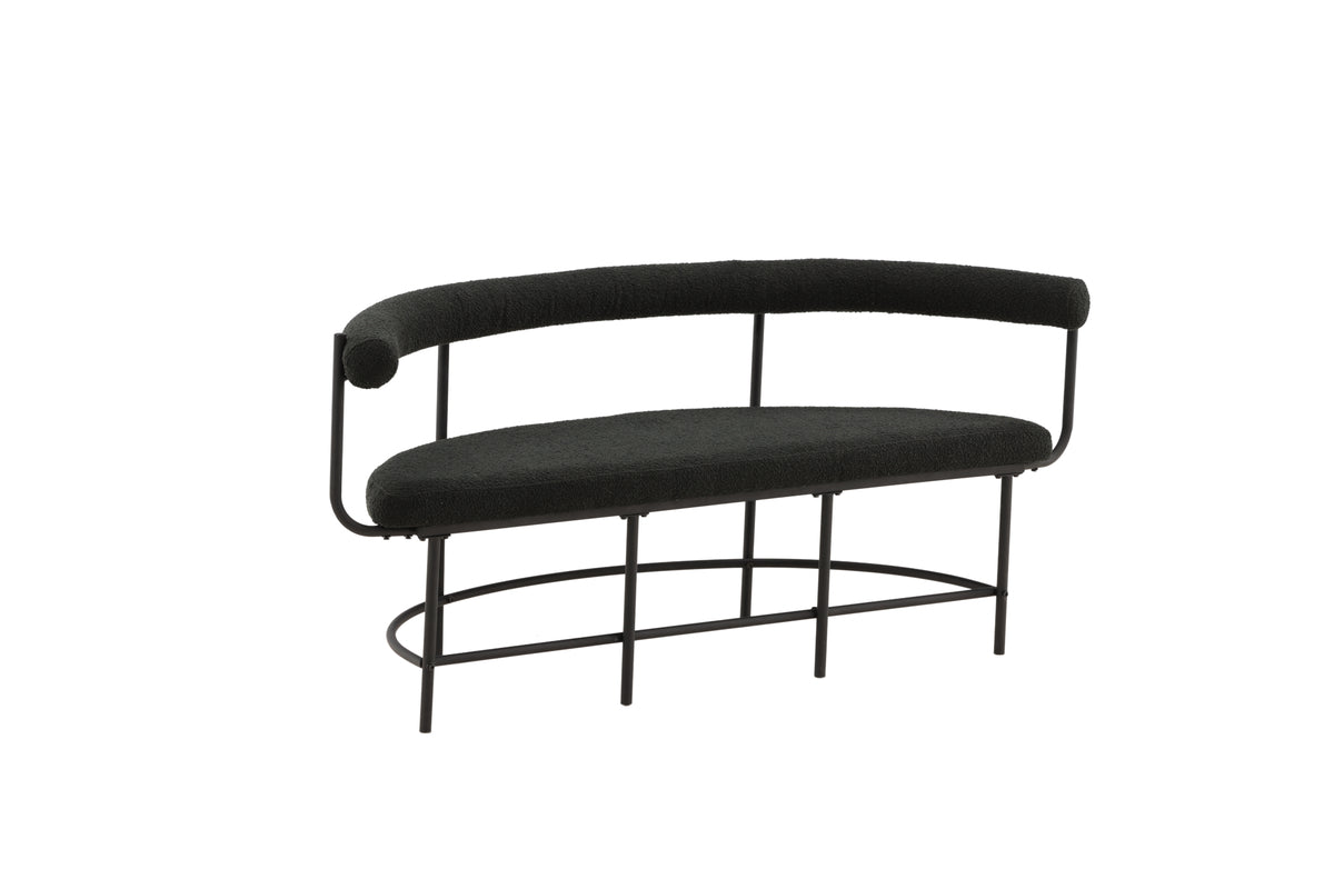 Venture Design Stallhagen Kökssoffa 51 x 75 x 165 Svart