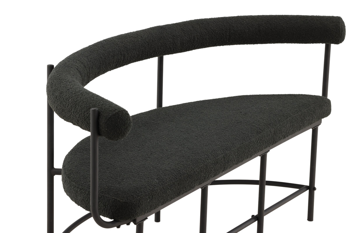 Venture Design Stallhagen Kökssoffa 51 x 75 x 165 Svart