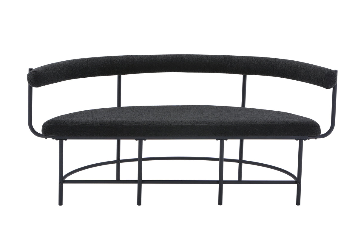 Venture Design Stallhagen Kökssoffa 51 x 75 x 165 Svart